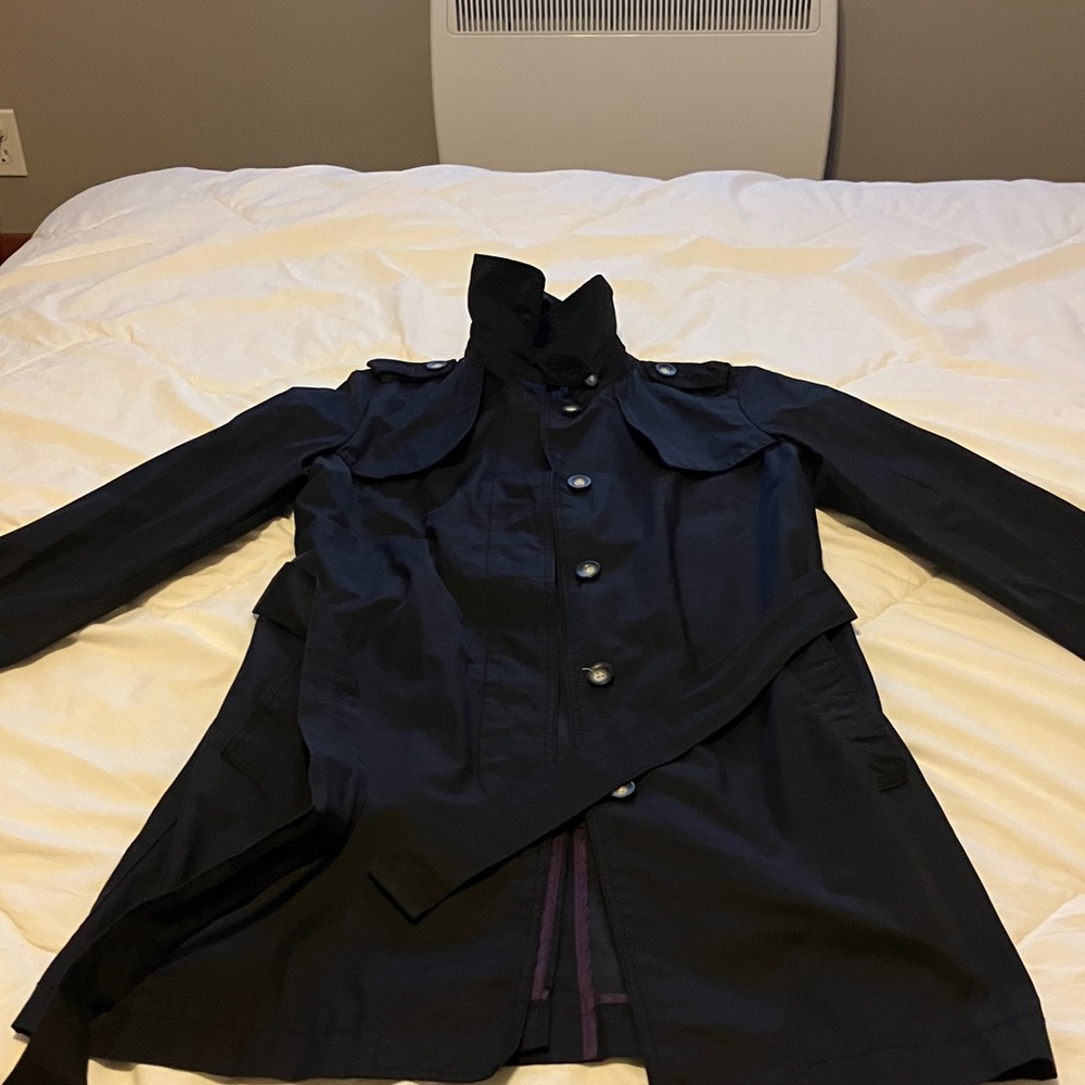 GAP Women's Black Trench Coat